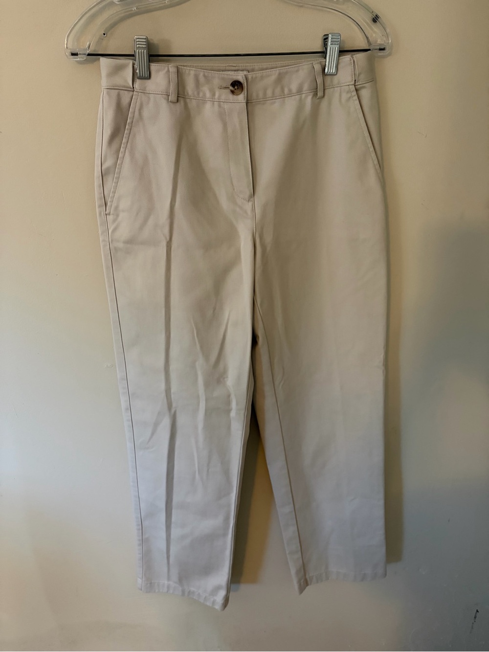 L.L. Bean Women’s Classic Fit Cream Chinos